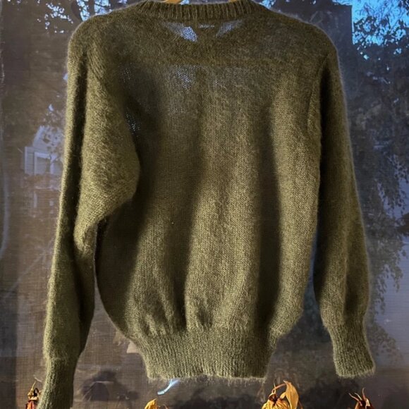 vintage italian wool sweater unique embroidery in Small/ it 38 - Picture 5 of 6